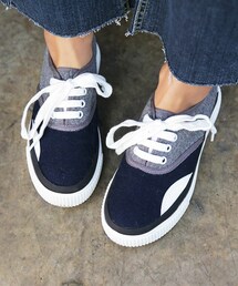 DHOLIC | カラー配色プラットフォームスニーカー(スニーカー)