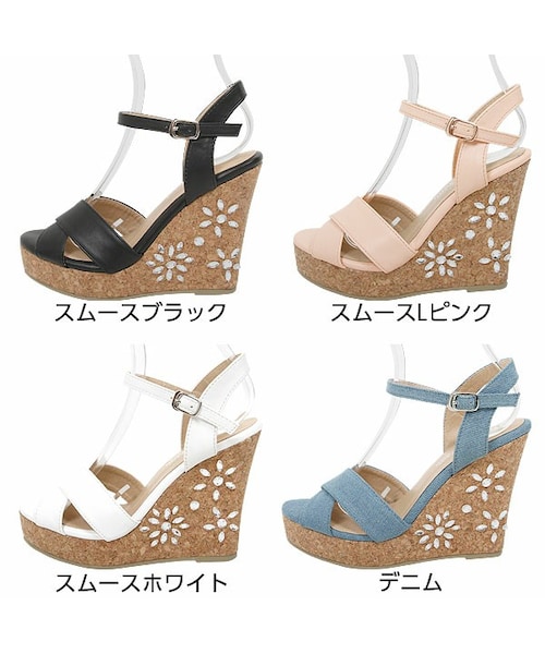 KOBE LETTUCE（コウベレタス）の「アンクルストラップコルク