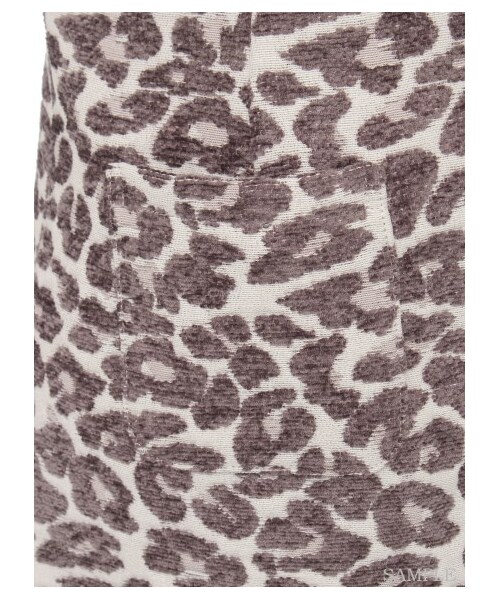 LILY BROWN（リリーブラウン）の「レオパード台形フレアスカート（ミニスカート・レディース・GRY/BEG/BRW・0/1）」の9枚目の写真