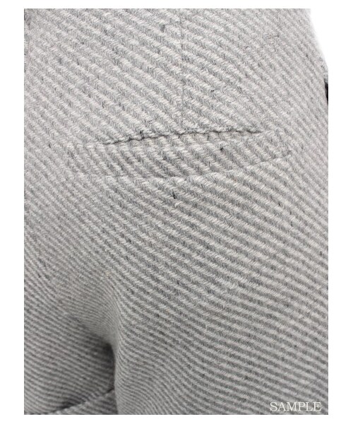 LILY BROWN（リリーブラウン）の「前ボタンショートパンツ（ショートパンツ・レディース・GRY/BLK/BEG・0/1）」の10枚目の写真