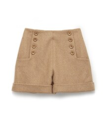 LILY BROWN | 前ボタンショートパンツ(パンツ)