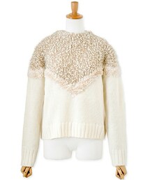 flower | cookies knit top ～クッキーニットトップ(ニット/セーター)