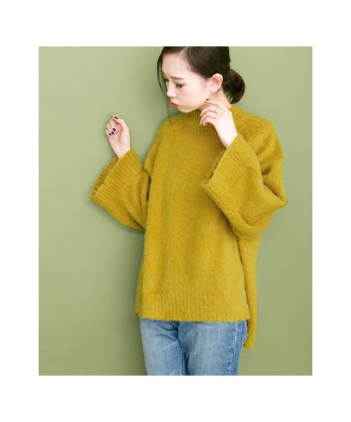 KBF（ケイビーエフ）の「シャギーポンチョニット（）」 - WEAR