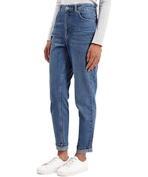 TOPSHOP | Topshop Moto High Rise Crop Jeans (Dark Denim)(デニムパンツ)