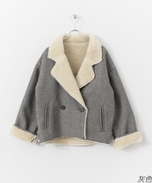 KBF | 人字紋絨毛夾克外套(ジャケット/アウター)