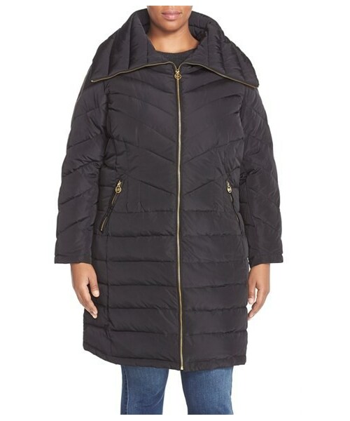 michael kors packable down fill coat