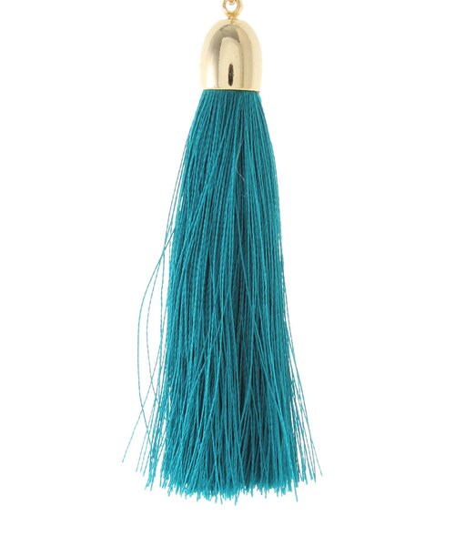 EVRIS（エヴリス）の「タッセルフリンジピアス（アクセサリー・レディース・レッド/グリーン）」の7枚目の写真