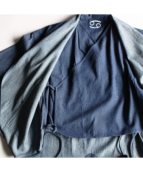 69（シックスティーナイン）の「Wrap Jacket（ジャケット/アウター・Blue・XS/S/M/L）」の4枚目の写真