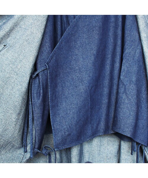 69（シックスティーナイン）の「Wrap Jacket（ジャケット/アウター・Blue・XS/S/M/L）」の7枚目の写真