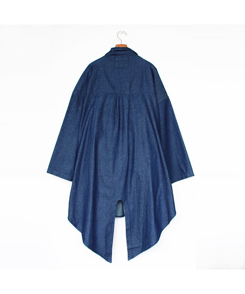 69（シックスティーナイン）の「Wrap Jacket（ジャケット/アウター・Blue・XS/S/M/L）」の2枚目の写真