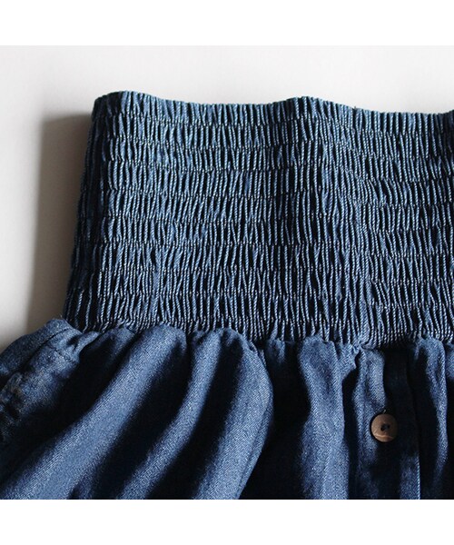 69（シックスティーナイン）の「Drop Boxer Pants（パンツ・Blue・XS/S/M/L）」の4枚目の写真