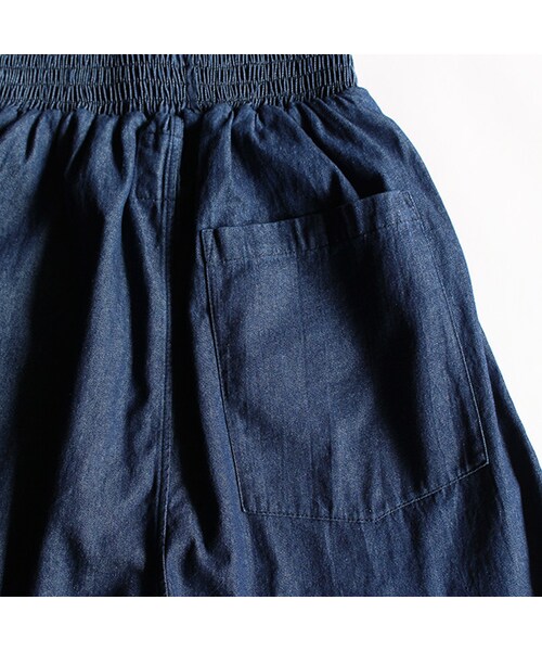 69（シックスティーナイン）の「Drop Boxer Pants（パンツ・Blue・XS/S/M/L）」の7枚目の写真