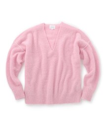 LE JUN | アルパカ混ループVネックプルオーバー(トップス)