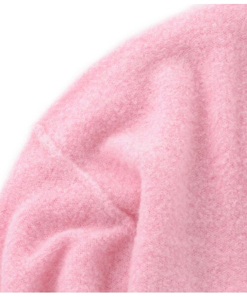 LE JUN（ルジュン）の「アルパカ混ループVネックプルオーバー（トップス・レディース・グレー/ホワイト/キャメル/ピンク・F）」の10枚目の写真