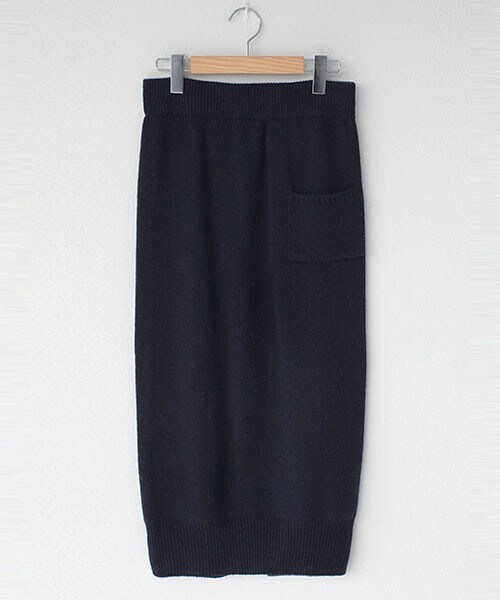 DHOLIC（ディーホリック）の「ウエストゴムタイトニットスカート（スカート・レディース・カーキ/グレー/ネイビー・FREE）」の3枚目の写真