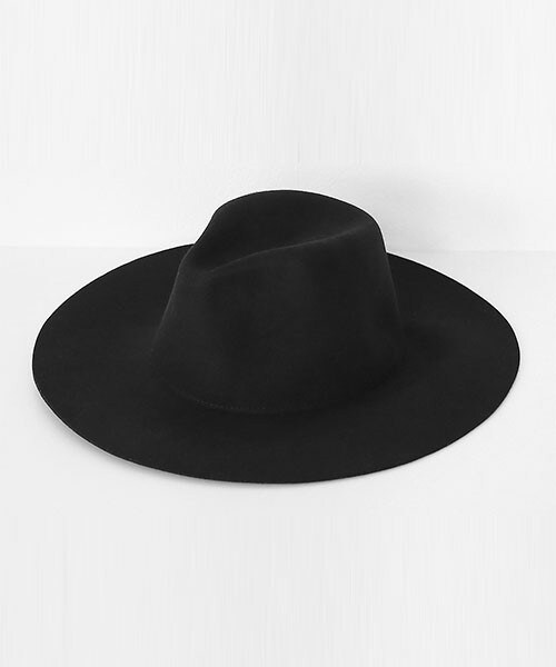 DHOLIC（ディーホリック）の「ウールガルボハット（ハット・レディース・カーキ/ベージュ/ブラウン/ブラック・ONE）」の2枚目の写真