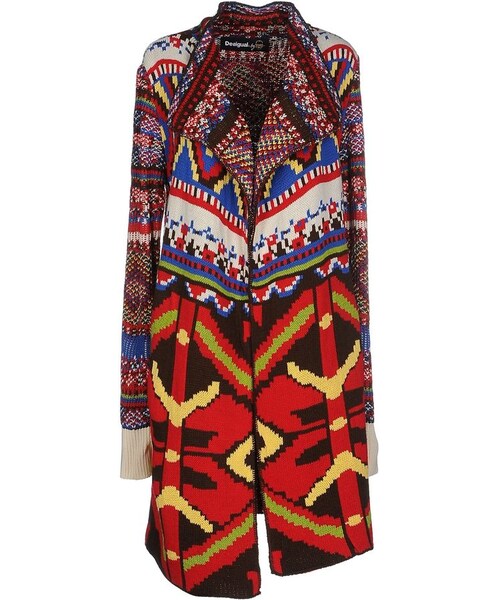 Desigual(デシグアル)の「DESIGUAL Cardigans(カーディガン/ボレロ・レディース・Red・S/M/L/XL)」の1枚目の写真