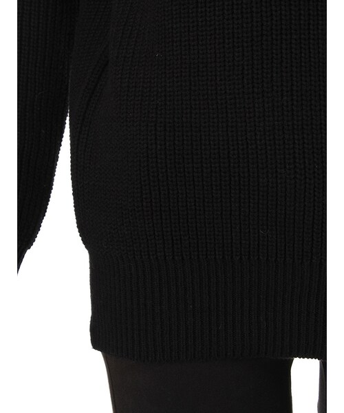 MURUA（ムルーア）の「【CASUAL】ラインニットトップス（トップス・レディース・ホワイト/ブラック・F）」の8枚目の写真