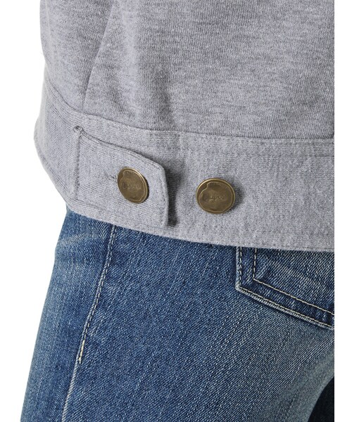 Ungrid（アングリッド）の「【Casual】裏毛JK（ジャケット/アウター・レディース・オフホワイト/グレー・F）」の11枚目の写真