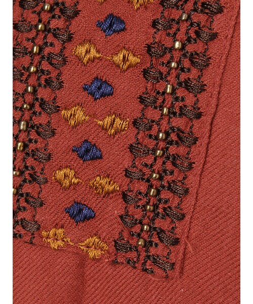 Ungrid(アングリッド)の「カラー刺繍ブラウス(トップス・レディース・オフホワイト/レッド/ネイビー・F)」の11枚目の写真