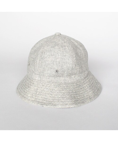 SASQUATCHfabrix.（サスクワァッチファブリックス）の「Wool Hat（ファッション雑貨・Ash Grey x White/Black・M/L）」の4枚目の写真