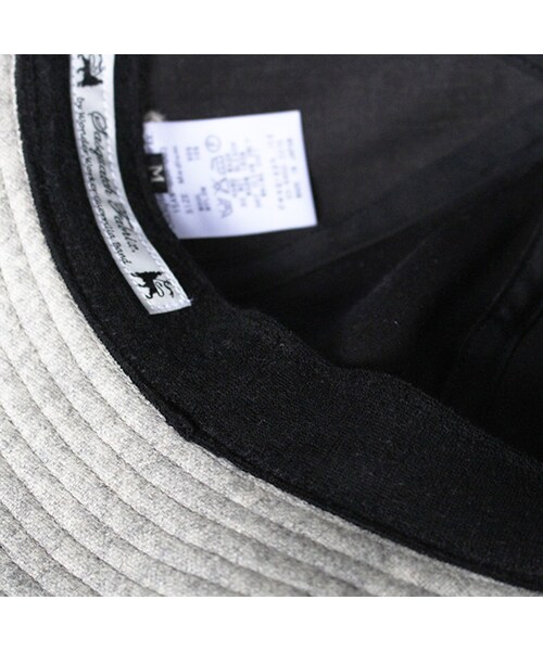 SASQUATCHfabrix.（サスクワァッチファブリックス）の「Wool Hat（ファッション雑貨・Ash Grey x White/Black・M/L）」の7枚目の写真