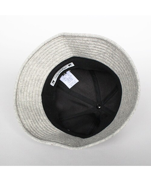 SASQUATCHfabrix.（サスクワァッチファブリックス）の「Wool Hat（ファッション雑貨・Ash Grey x White/Black・M/L）」の6枚目の写真