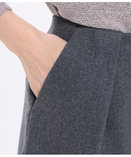 ROPE' PICNIC(ロペピクニック)の「1タックショートパンツ(パンツ・レディース・ブラック/グレー/ネイビー・36/38/40)」の8枚目の写真