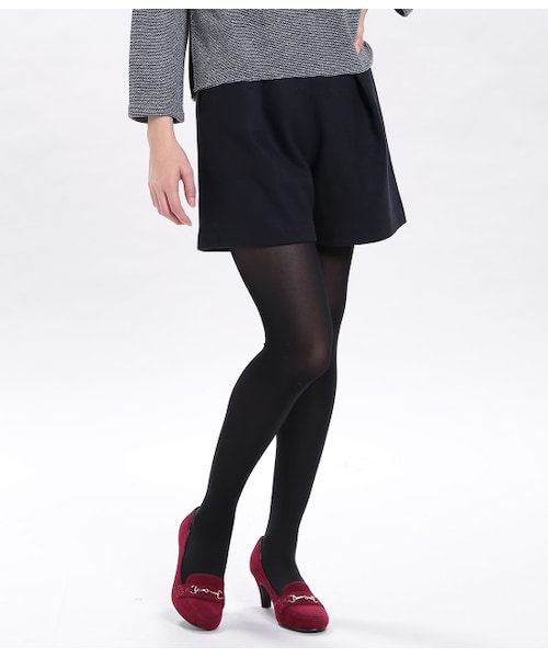 ROPE' PICNIC(ロペピクニック)の「1タックショートパンツ(パンツ・レディース・ブラック/グレー/ネイビー・36/38/40)」の4枚目の写真