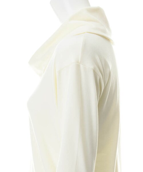 31 Sons de mode(トランテアン ソン ドゥ モード)の「デュアルウォームオフタートルプルオーバー(トップス・レディース・マスタードイエロー/ブラック/ライトグレー/オフホワイト・36)」の9枚目の写真