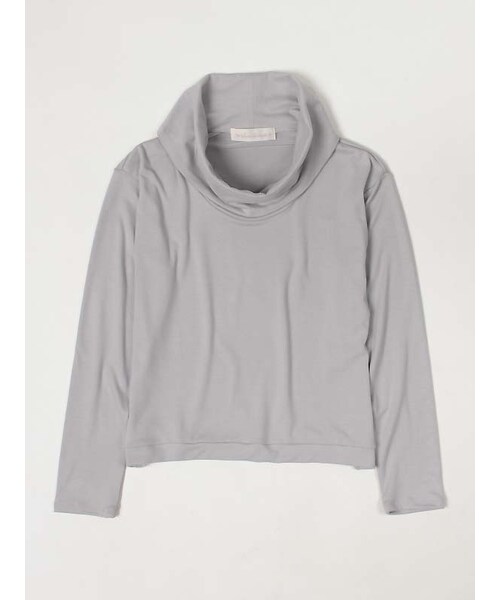 31 Sons de mode(トランテアン ソン ドゥ モード)の「デュアルウォームオフタートルプルオーバー(トップス・レディース・マスタードイエロー/ブラック/ライトグレー/オフホワイト・36)」の4枚目の写真