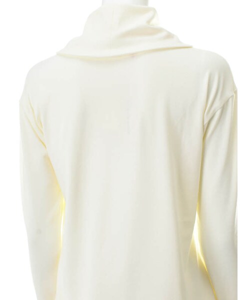 31 Sons de mode(トランテアン ソン ドゥ モード)の「デュアルウォームオフタートルプルオーバー(トップス・レディース・マスタードイエロー/ブラック/ライトグレー/オフホワイト・36)」の7枚目の写真