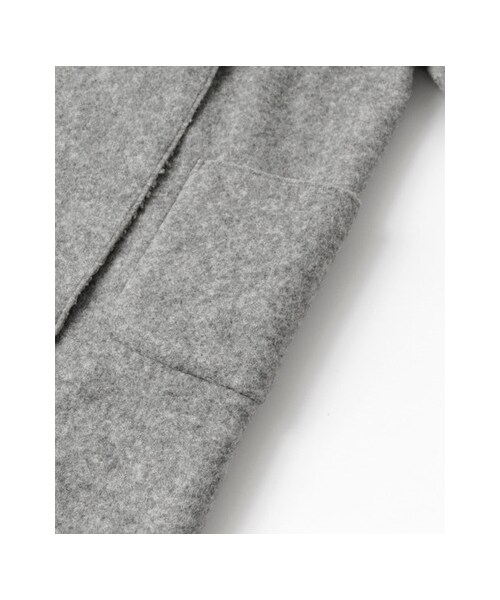 URBAN RESEARCH DOORS（アーバンリサーチドアーズ）の「ボアボンディングフードコート（ジャケット/アウター・レディース・GRAY/CHARCOAL・one）」の15枚目の写真