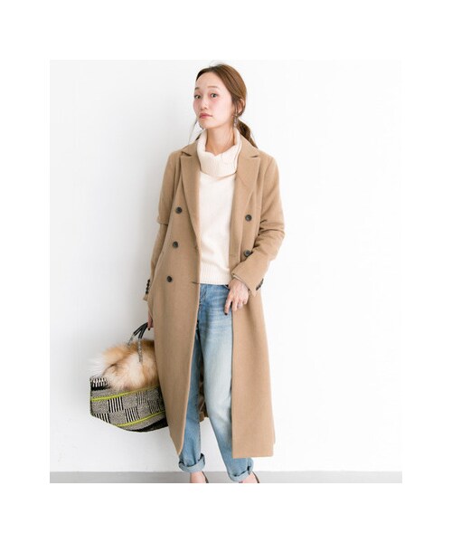 URBAN RESEARCH（アーバンリサーチ）の「マキシ丈Wブレストチェスター