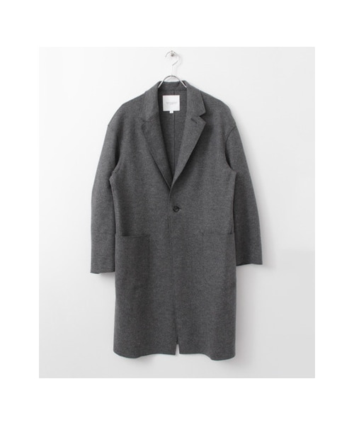 URBAN RESEARCH(アーバンリサーチ)の「ウールオーバーコート(ジャケット/アウター・メンズ・BLACK/GRAY/KHAKI・M/L)」の2枚目の写真