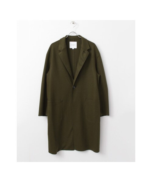 URBAN RESEARCH(アーバンリサーチ)の「ウールオーバーコート(ジャケット/アウター・メンズ・BLACK/GRAY/KHAKI・M/L)」の3枚目の写真