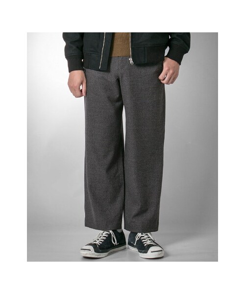 URBAN RESEARCH（アーバンリサーチ）の「ワイドロングトラウザー（パンツ・メンズ・BLK/CCL・M/L）」の3枚目の写真