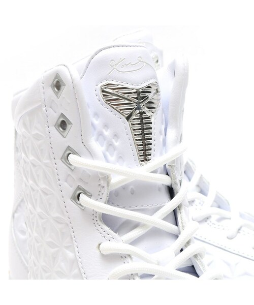 NIKE（ナイキ）の「NIKE KOBE X ELITE EXT QS WHITE/METALLIC SILVER
