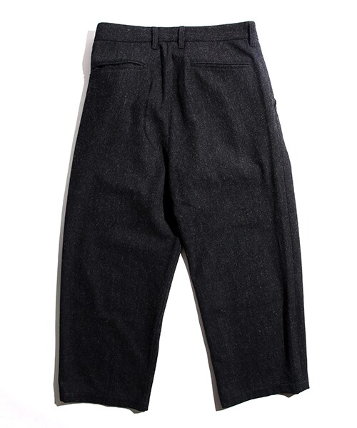 FREAK'S STORE(フリークスストア)の「ウールタックガウチョパンツ(パンツ・メンズ・チャコールグレー/ブラック/ボーダー/ストライプ/その他/柄6・M/L)」の9枚目の写真