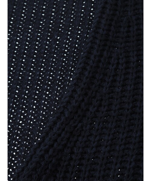 w closet（ダブルクローゼット）の「片畦ロングカーディガン（トップス・レディース・オフホワイト/ベージュ/ネイビー・FREE）」の8枚目の写真