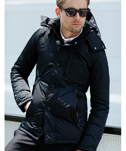 wjk full zip down Sサイズ（basic zip-up parka（パーカー