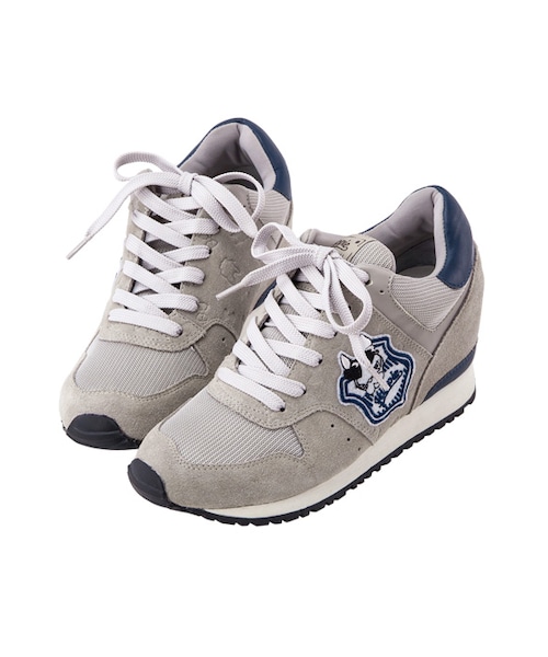 gracegift（グレースギフト）の「Hippie徽章內增高休閒鞋（シューズ・レディース・黑/灰・35/36/37/38/39/40/41）」の14枚目の写真