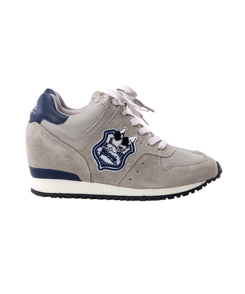 gracegift（グレースギフト）の「Hippie徽章內增高休閒鞋（シューズ・レディース・黑/灰・35/36/37/38/39/40/41）」の15枚目の写真