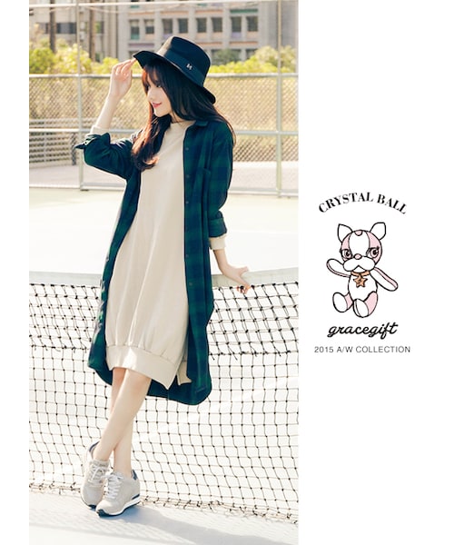 gracegift（グレースギフト）の「Hippie徽章內增高休閒鞋（シューズ・レディース・黑/灰・35/36/37/38/39/40/41）」の22枚目の写真