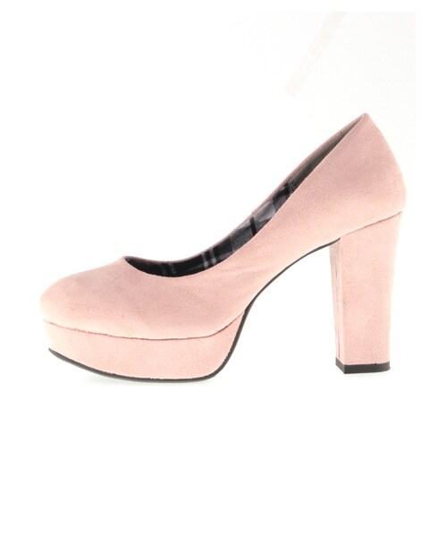 earth music&ecology（アースミュージックアンドエコロジー）の「プラットフォームパンプス（シューズ・ブラック/ピンク・22.5cm/23.5cm/24.5cm）」の4枚目の写真