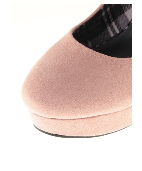 earth music&ecology（アースミュージックアンドエコロジー）の「プラットフォームパンプス（シューズ・ブラック/ピンク・22.5cm/23.5cm/24.5cm）」の6枚目の写真