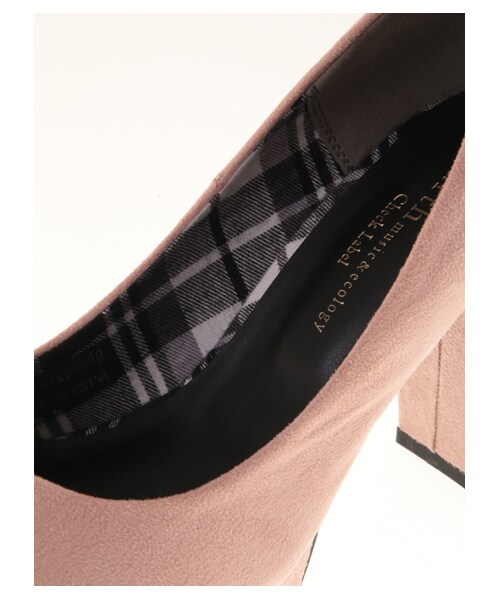 earth music&ecology（アースミュージックアンドエコロジー）の「プラットフォームパンプス（シューズ・ブラック/ピンク・22.5cm/23.5cm/24.5cm）」の8枚目の写真