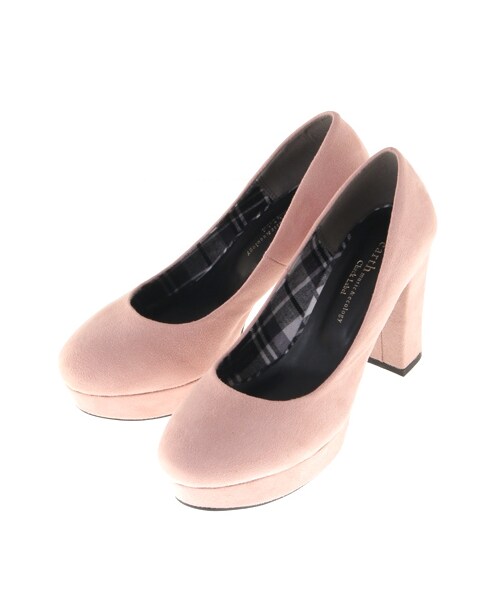earth music&ecology（アースミュージックアンドエコロジー）の「プラットフォームパンプス（シューズ・ブラック/ピンク・22.5cm/23.5cm/24.5cm）」の3枚目の写真