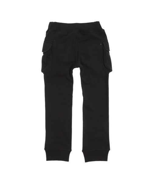 F.O.KIDS（エフオーキッズ）の「裏シャギーカットソーカーゴパンツ（パンツ・キッズ・ブラック/ブラウン/グリーン/グレー/パープル/イエロー・80/90/95/100/110/120/130/140）」の7枚目の写真