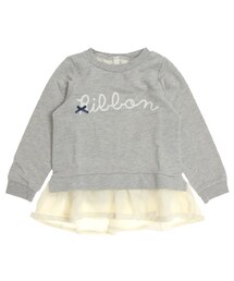 apres les cours | ◎裾フリルRibbonトレーナー(トップス)